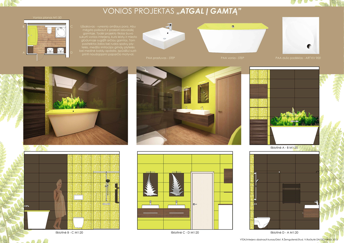 PAA Design contest 2015 Vaiva Račkytė - Atgal į Gamtą 2nd prize Vaiva Račkytė - Atgal į Gamtą