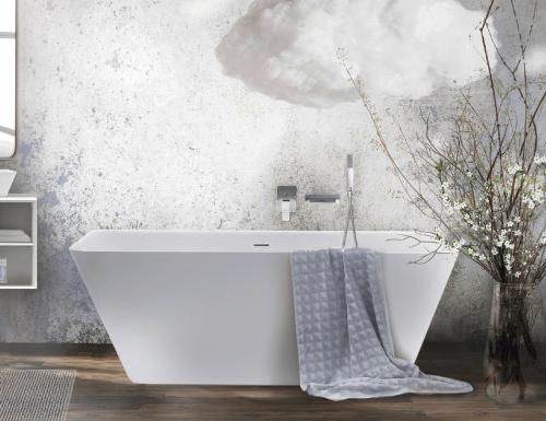 PAA Silkstone bath Quadro 1600 x 760 mm a modern elegance